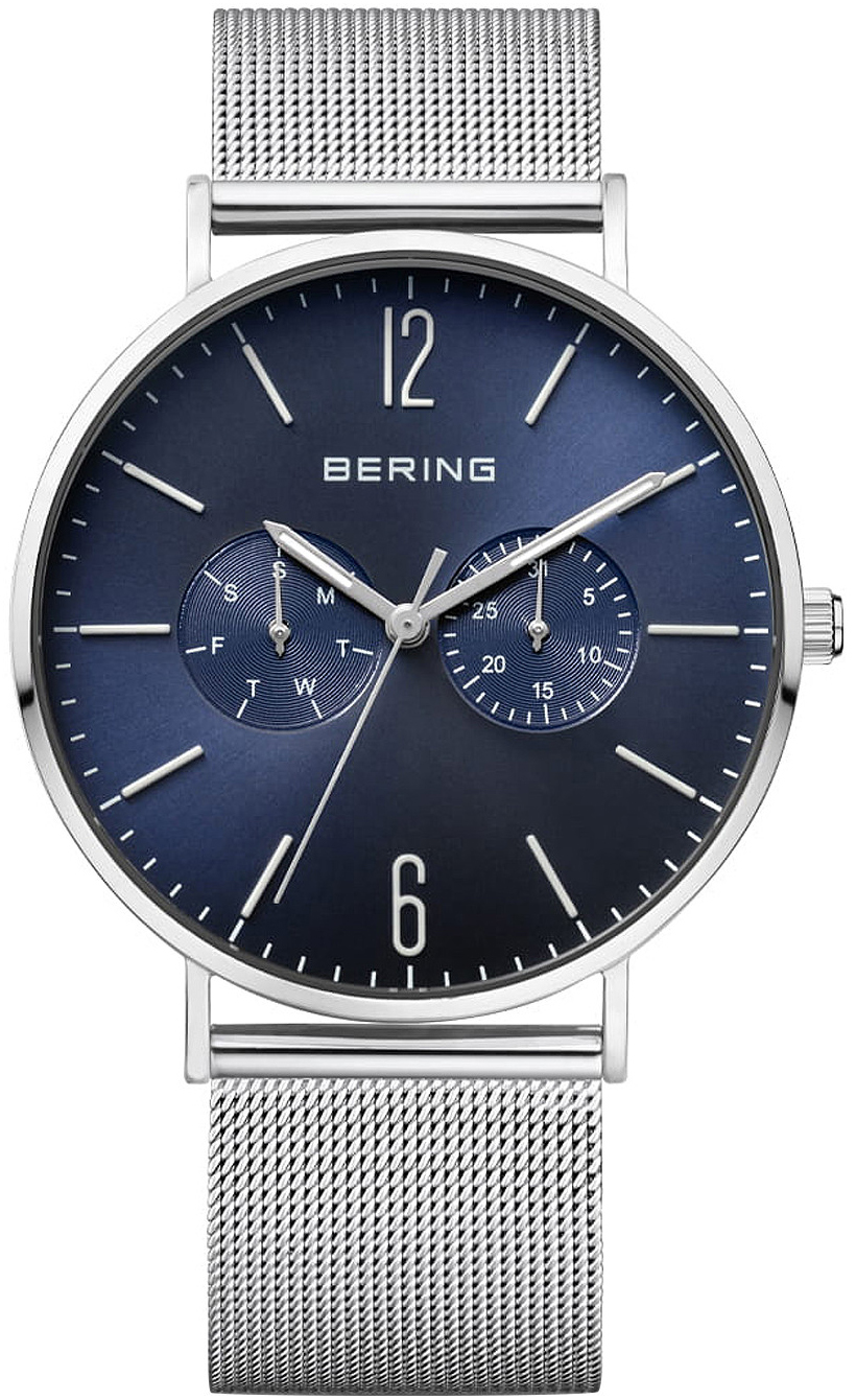 Bering Classic Miesten kello 14240-003 Sininen/Teräs Ø40 mm