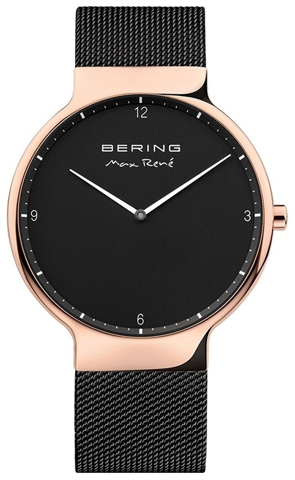 Bering Miesten kello 15540-262 Max Rene Musta/Teräs Ø40 mm