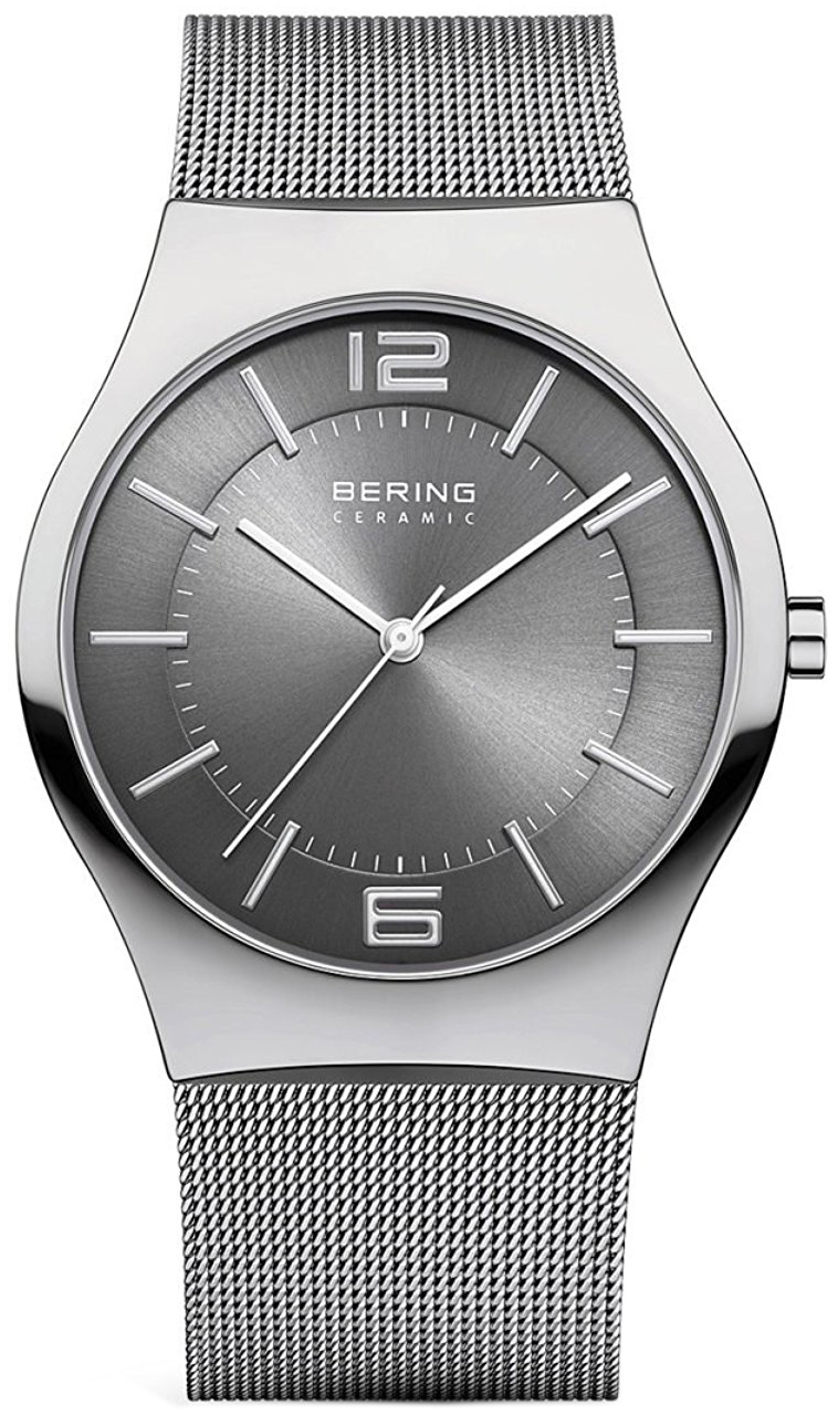 Bering Miesten kello 32039-309 Ceramic Harmaa/Teräs Ø39 mm