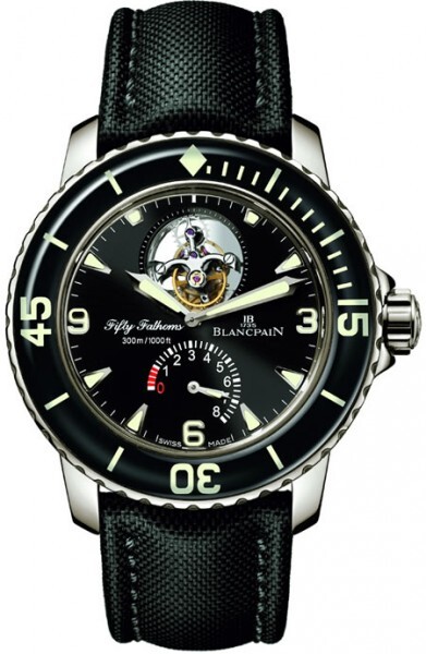 Blancpain Miesten kello 5025-1530-52A Sport Tourbillon Fifty Fathoms