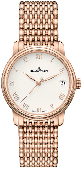 Blancpain Naisten kello 6127-3642-MMB Villeret Valkoinen/18K