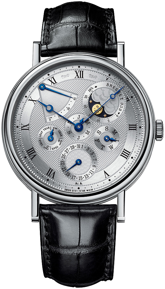 Breguet Miesten kello 5327BB-1E-9V6 Classique Hopea/Nahka Ø39 mm