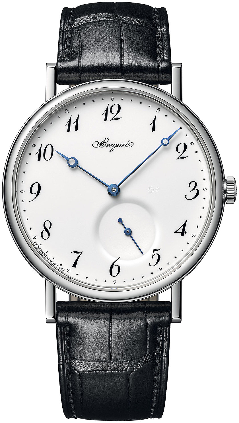 Breguet Miesten kello 7147BB-29-9WU Classique Valkoinen/Nahka Ø40 mm