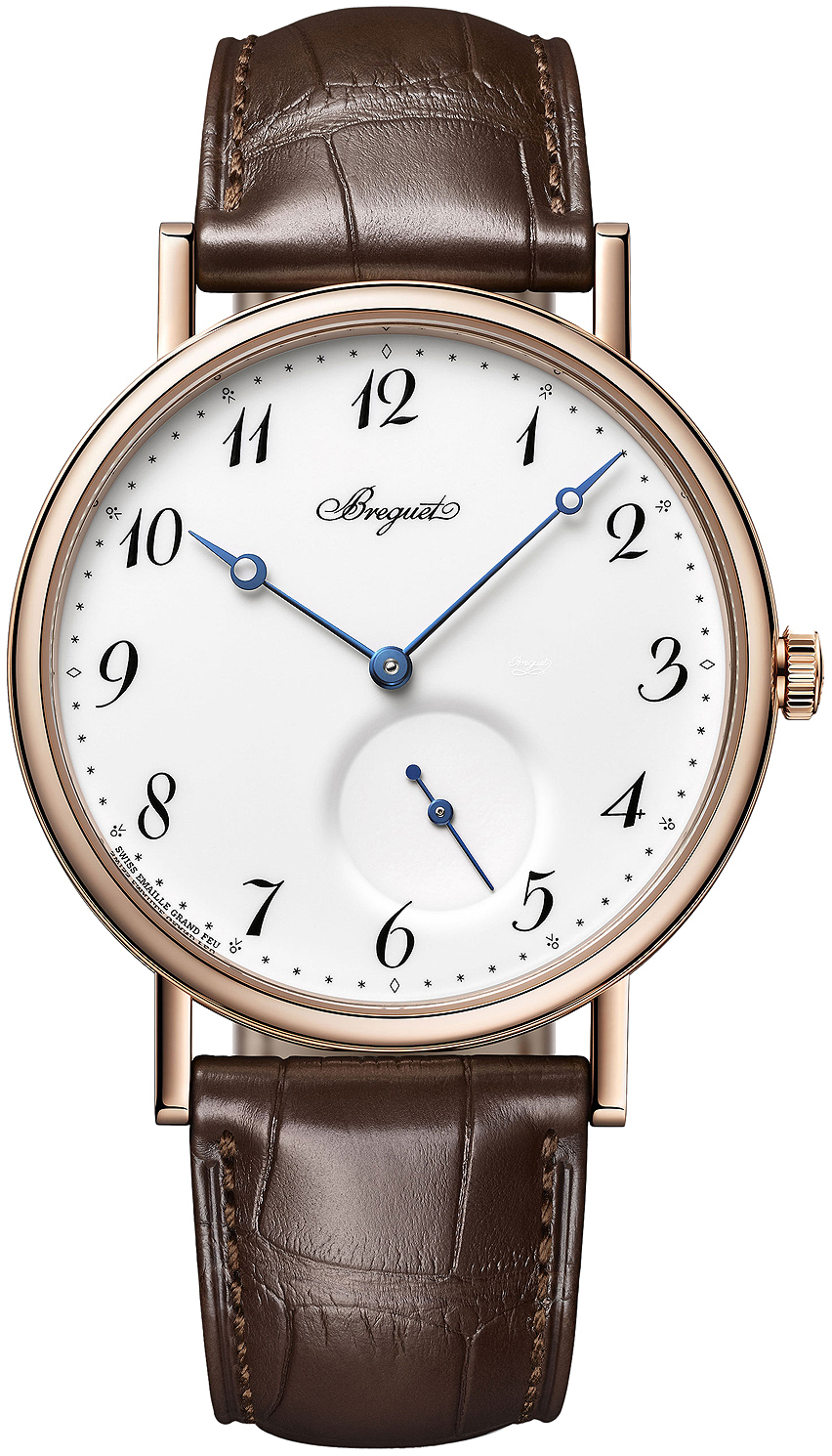 Breguet Miesten kello 7147BR-29-9WU Classique Valkoinen/Nahka Ø40 mm