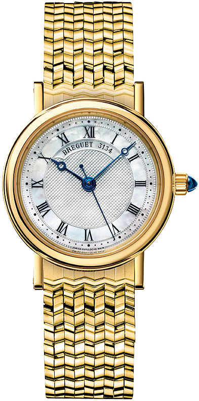 Breguet Naisten kello 8067BA-52-AC0 Classique Valkoinen/18K