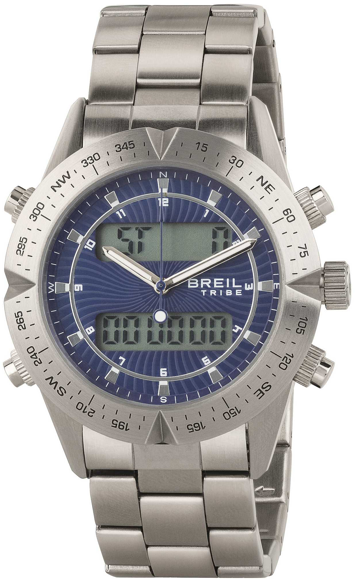 Breil Tribe Miesten kello EW0394 LCD/Teräs Ø42 mm