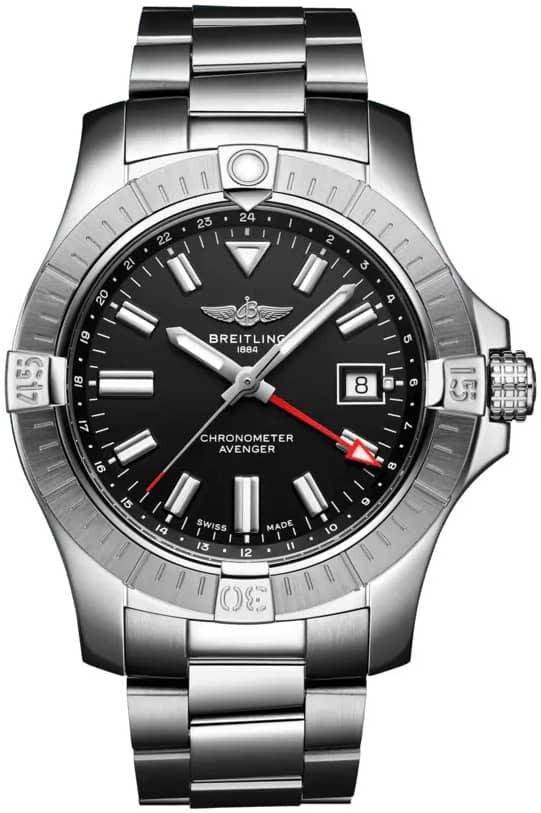 Breitling Miesten kello A32397101B1A1 Avenger Automatic Gmt 43