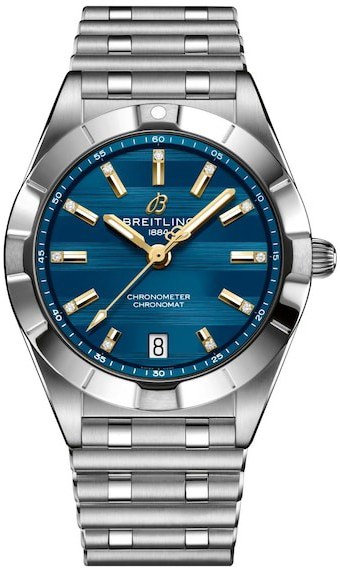 Breitling Naisten kello A773101B1C1A1 Chronomat 32 Sininen/Teräs