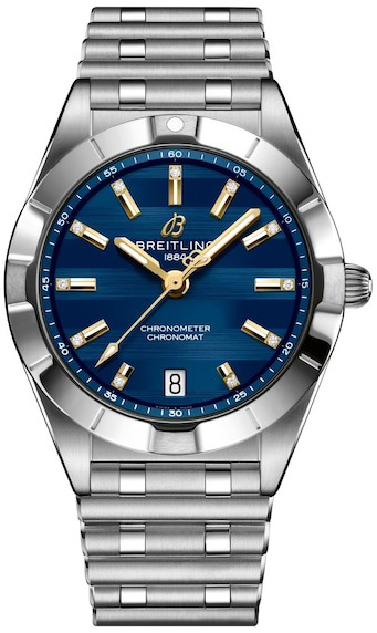 Breitling Naisten kello A773106A1C1A1 Chronomat 32 Sininen/Teräs