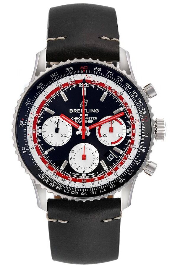 Breitling Miesten kello AB01211B1B1X1 Navitimer 1 B01 Chronograph 43