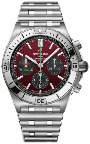 Breitling Miesten kello AB0134A61K1A1 Chronomat B01 42 Six Nation