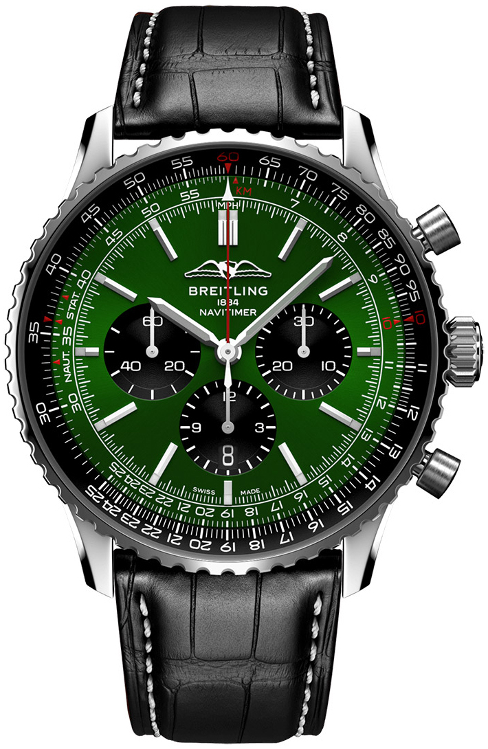 Breitling Miesten kello AB0137241L1P1 Navitimer B01 Chronograph 46