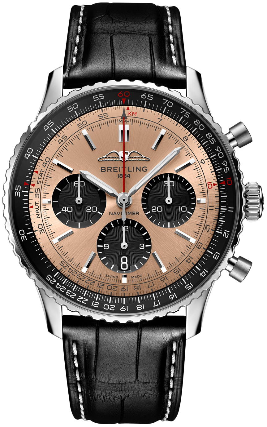 Breitling Miesten kello AB0138241K1P1 Navitimer B01 Chronograph 43