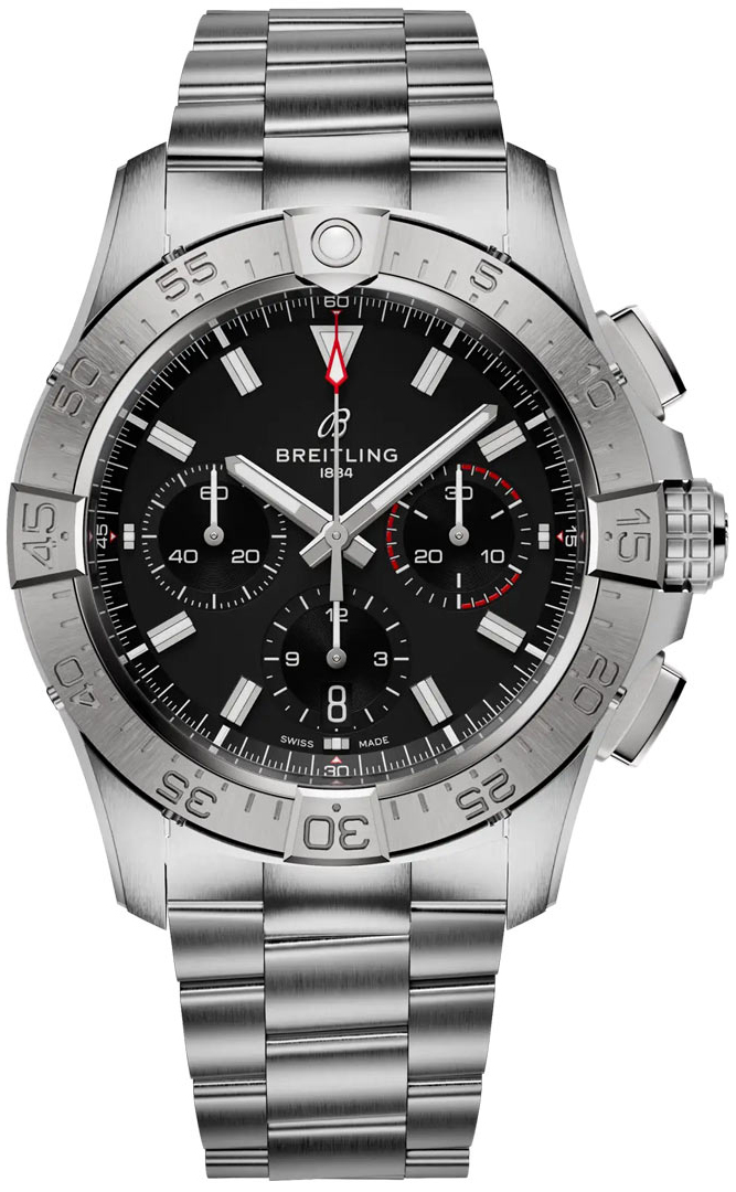 Breitling Miesten kello AB0146101B1A1 Avenger B01 Chronograph 42