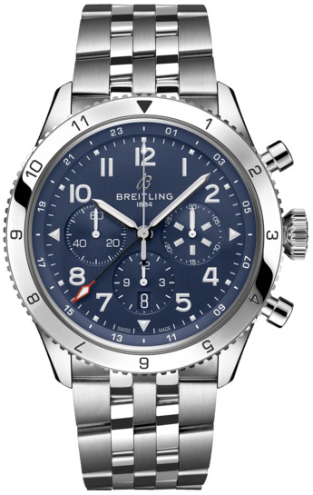 Breitling Miesten kello AB04451A1C1A1 Super Avi B04 Chronograph Gmt