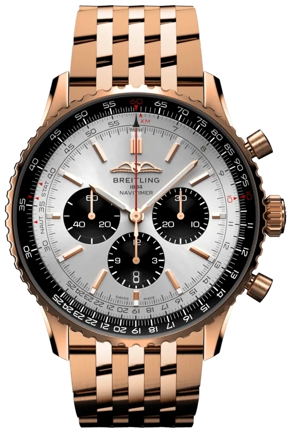 Breitling Miesten kello RB0137241G1R1 Navitimer B01 Chronograph 46