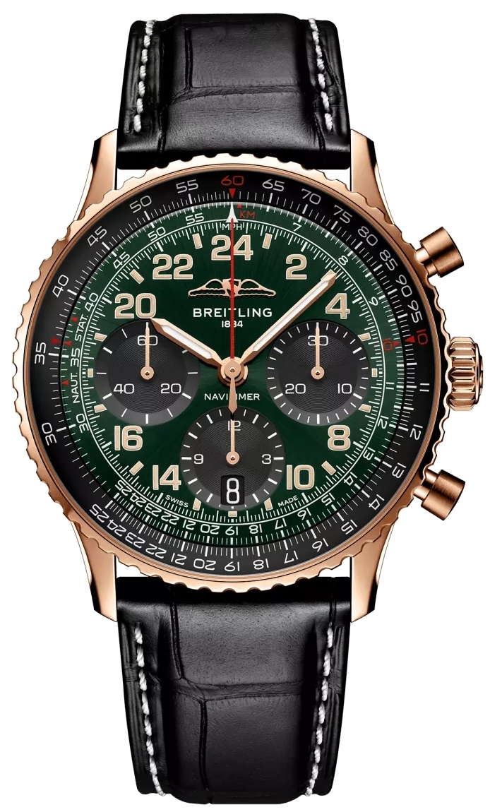 Breitling Miesten kello RB12302A1L1P1 Navitimer B12 Chronograph 41