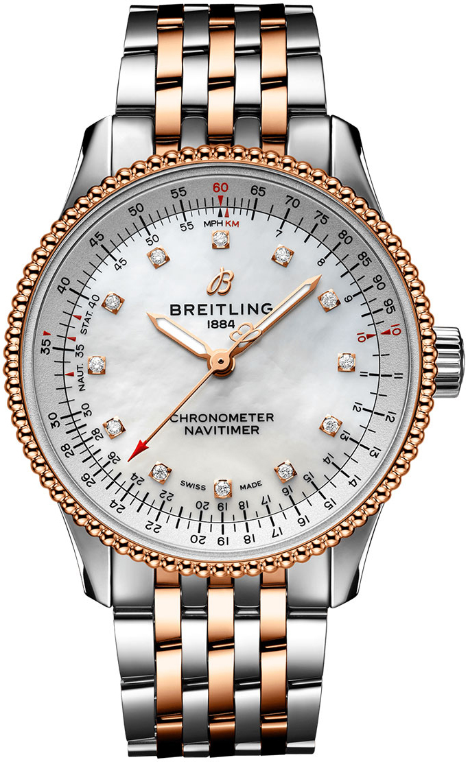 Breitling Naisten kello U17395211A1U1 Navitimer Automatic 35