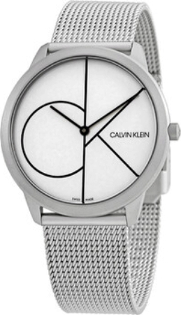 Calvin Klein Miesten kello K3M5115X Valkoinen/Teräs Ø40 mm