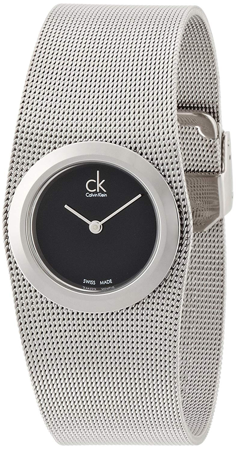 Calvin Klein Naisten kello K3T231 Musta/Teräs Ø27 mm