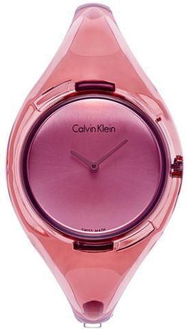 Calvin Klein Pure Naisten kello K4W2MXZ6 Pinkki/Muovi Ø30 mm