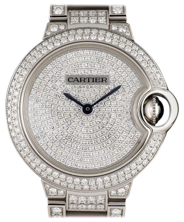 Cartier Naisten kello HPI00562 Ballon Bleu Timanteilla/18K