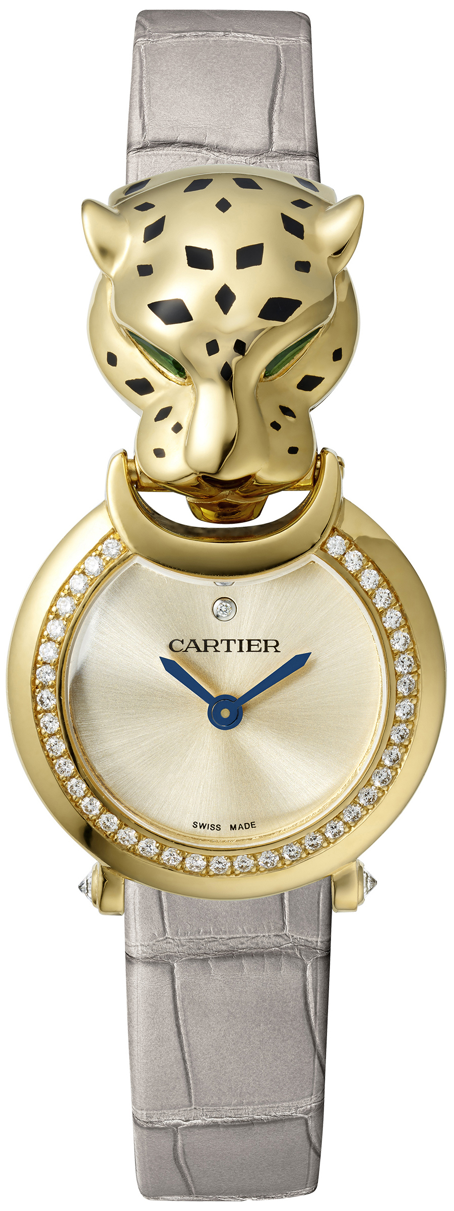 Cartier Panthere De Cartier Naisten kello HPI01297 Kullattu/Nahka