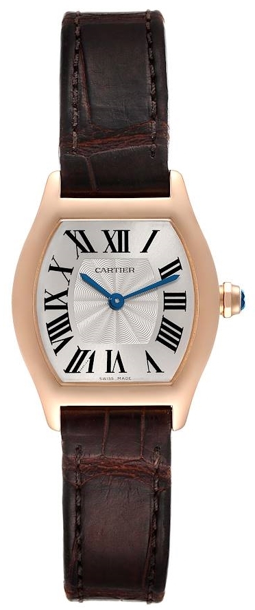 Cartier Tortue Naisten kello W1556360 Hopea/Nahka