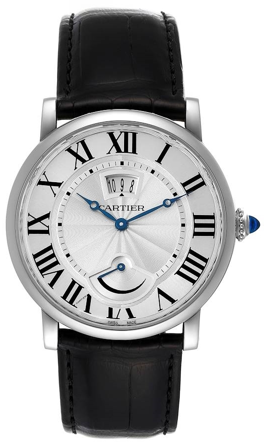 Cartier Miesten kello W1556369 Rotonde De Hopea/Nahka Ø40 mm