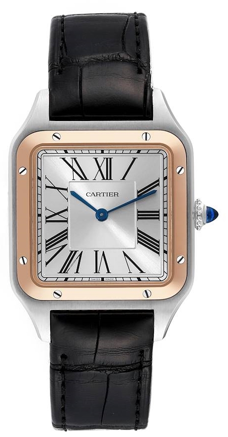 Cartier W2SA0011 Santos Dumont Hopea/Nahka