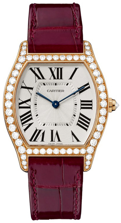 Cartier Naisten kello WA501008 Tortue Hopea/Nahka