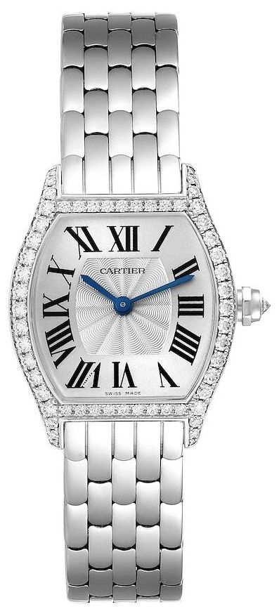 Cartier Tortue Naisten kello WA501011 Hopea/18K valkokultaa