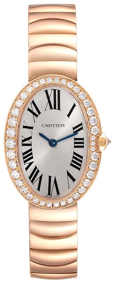 Cartier Naisten kello WB520002 Baignoire Hopea/18K punakultaa Ø25 mm