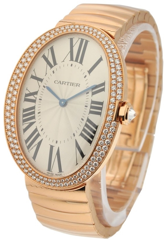 Cartier Naisten kello WB520003 Baignoire Hopea/18K punakultaa Ø34.07