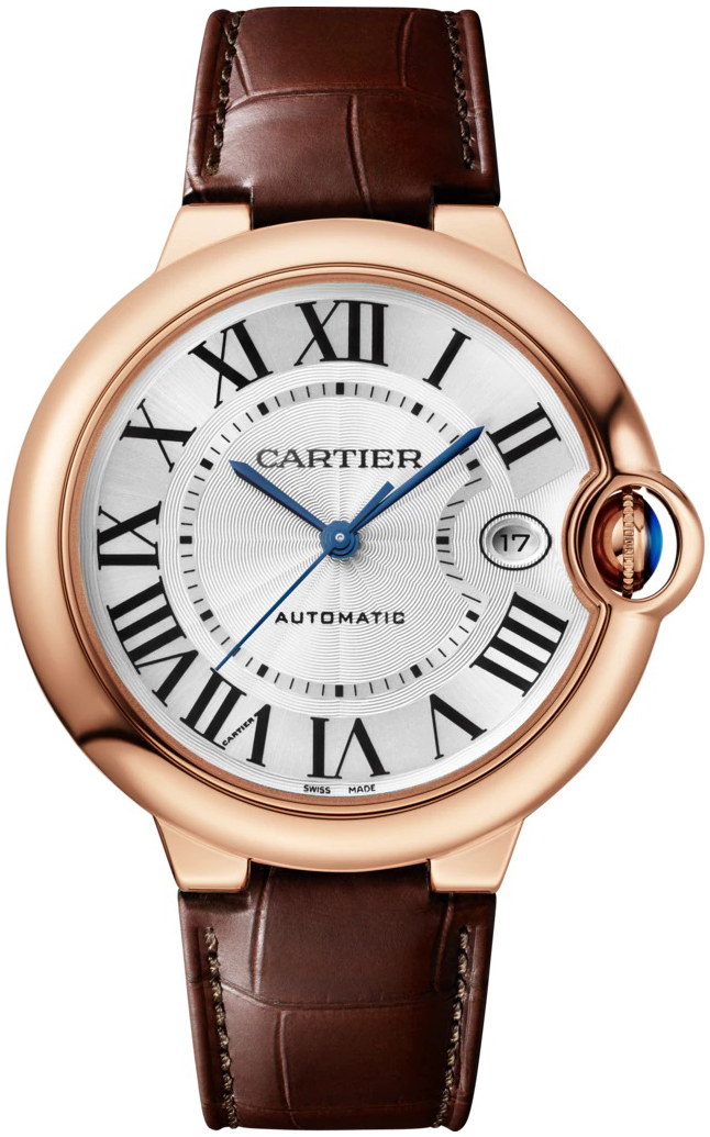 Cartier Miesten kello WGBB0035 Ballon Bleu De Hopea/Nahka Ø40 mm