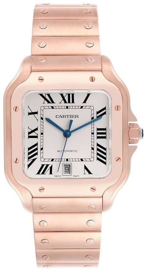 Cartier Miesten kello WGSA0018 Santos De Hopea/18K punakultaa