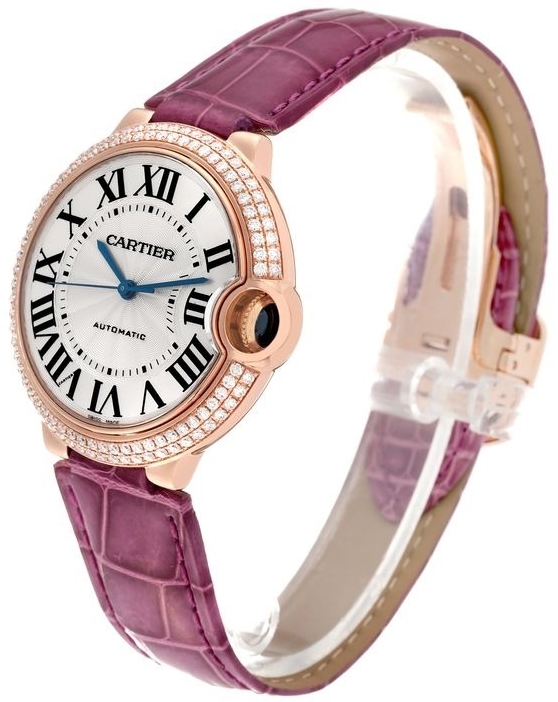 Cartier Naisten kello WJBB0009 Ballon Bleu De Hopea/Nahka Ø36 mm