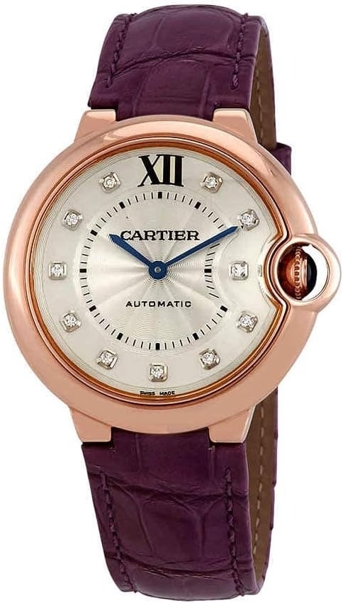 Cartier Naisten kello WJBB0010 Ballon Bleu De Hopea/Nahka Ø36 mm