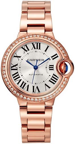 Cartier Naisten kello WJBB0063 Ballon Bleu De Hopea/18K punakultaa