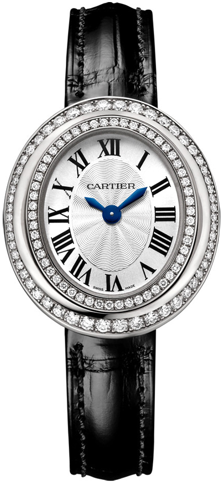 Cartier Hypnose Naisten kello WJHY0004 Hopea/Nahka Ø26.2 mm