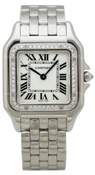 Cartier Naisten kello WJPN0007 Panthere De Hopea/18K valkokultaa