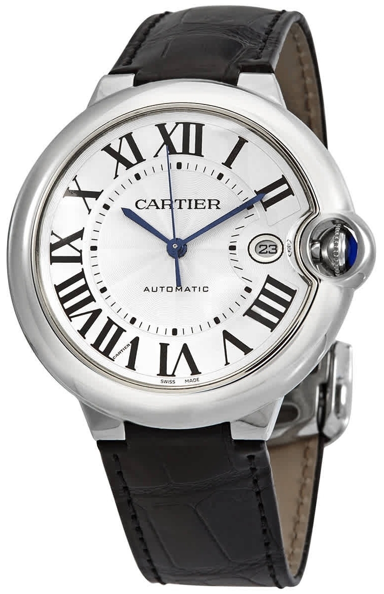 Cartier Miesten kello WSBB0026 Ballon Bleu De Hopea/Nahka Ø42 mm