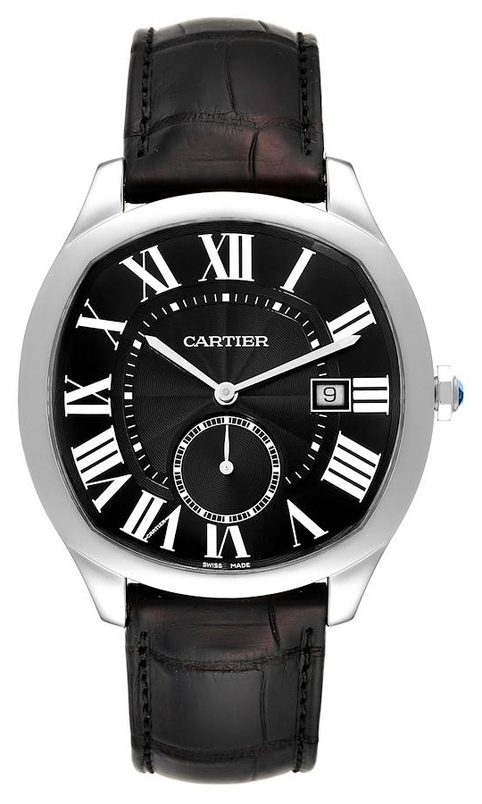 Cartier Miesten kello WSNM0009 Drive de Harmaa/Nahka