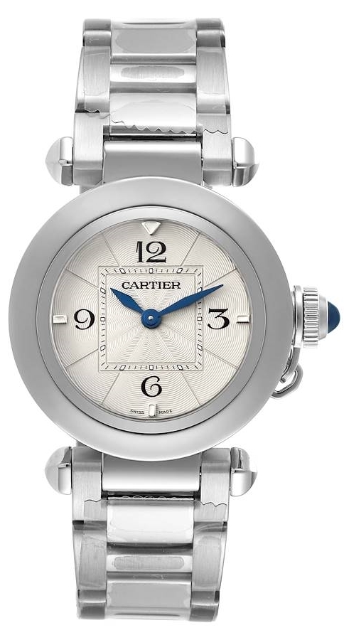 Cartier Naisten kello WSPA0021 Pasha De Valkoinen/Teräs Ø30 mm