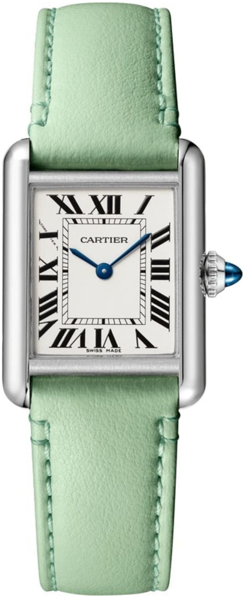 Cartier Naisten kello WSTA0061 Tank Must de Hopea/Nahka