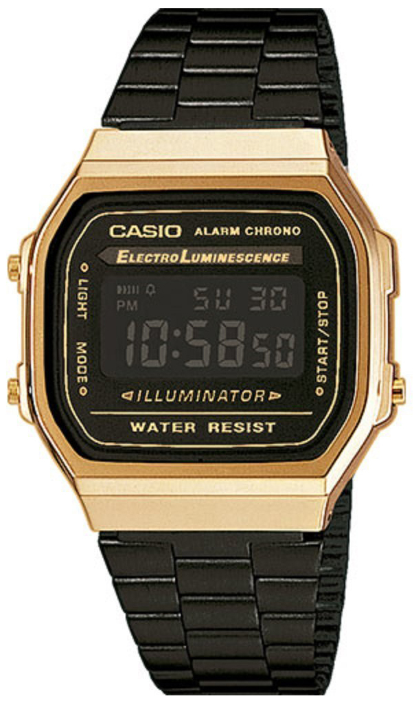 Casio A168WEGB-1BEF Collection LCD/Teräs