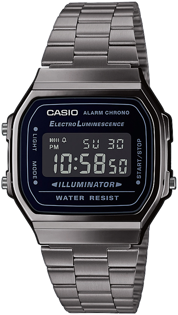 Casio A168WEGG-1BEF LCD/Teräs