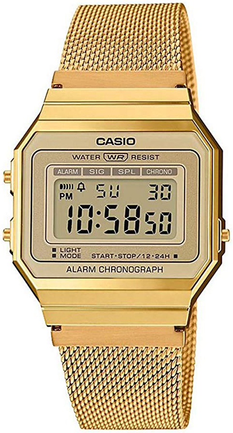 Casio Miesten kello A700WEMG-9AEF Collection LCD/Kullansävytetty