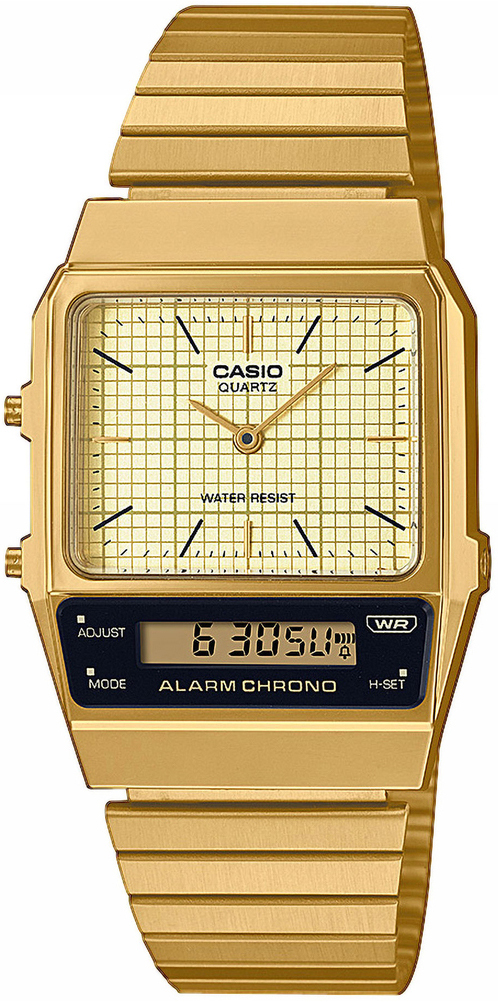 Casio Miesten kello AQ-800EG-9AEF Vintage Beige/Kullansävytetty