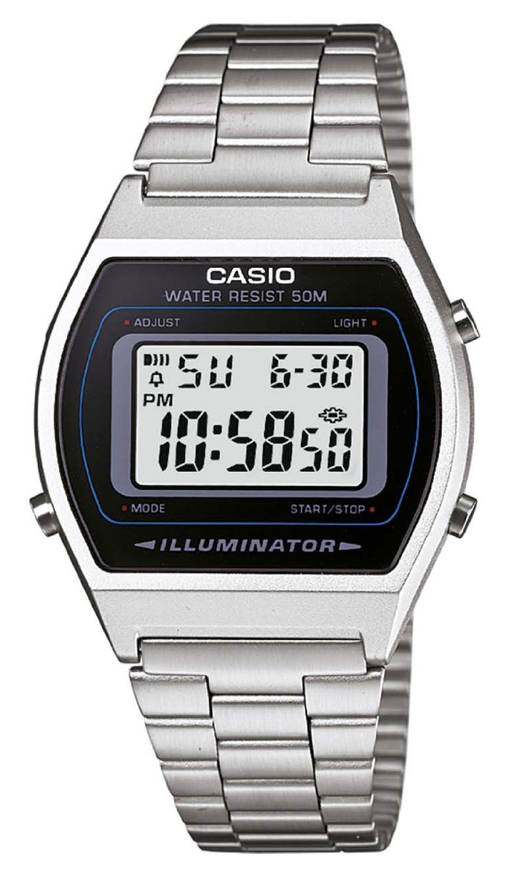 Casio Miesten kello B640WD-1AVEF Collection LCD/Teräs 38.9x35 mm